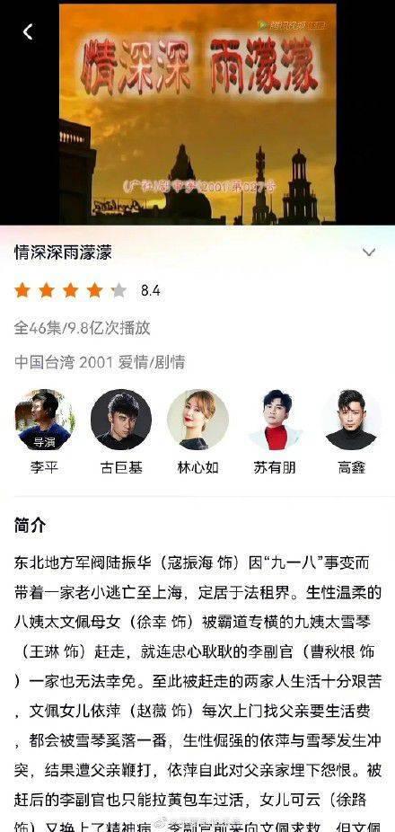 情深深雨蒙蒙演員表揭秘，小巷特色小店中的秘密