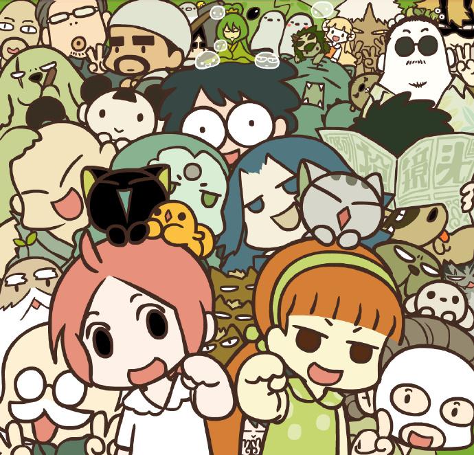 貓妖動(dòng)漫，自然美景探險之旅的奇幻之旅