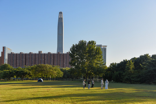天津新公園亮相，城市綠肺開(kāi)啟新篇章